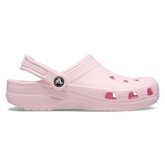 Nwot Disney Parks Adult Crocs Mickey Icons Blush Pink women’s size 7 Shoes - Picture 4 of 8